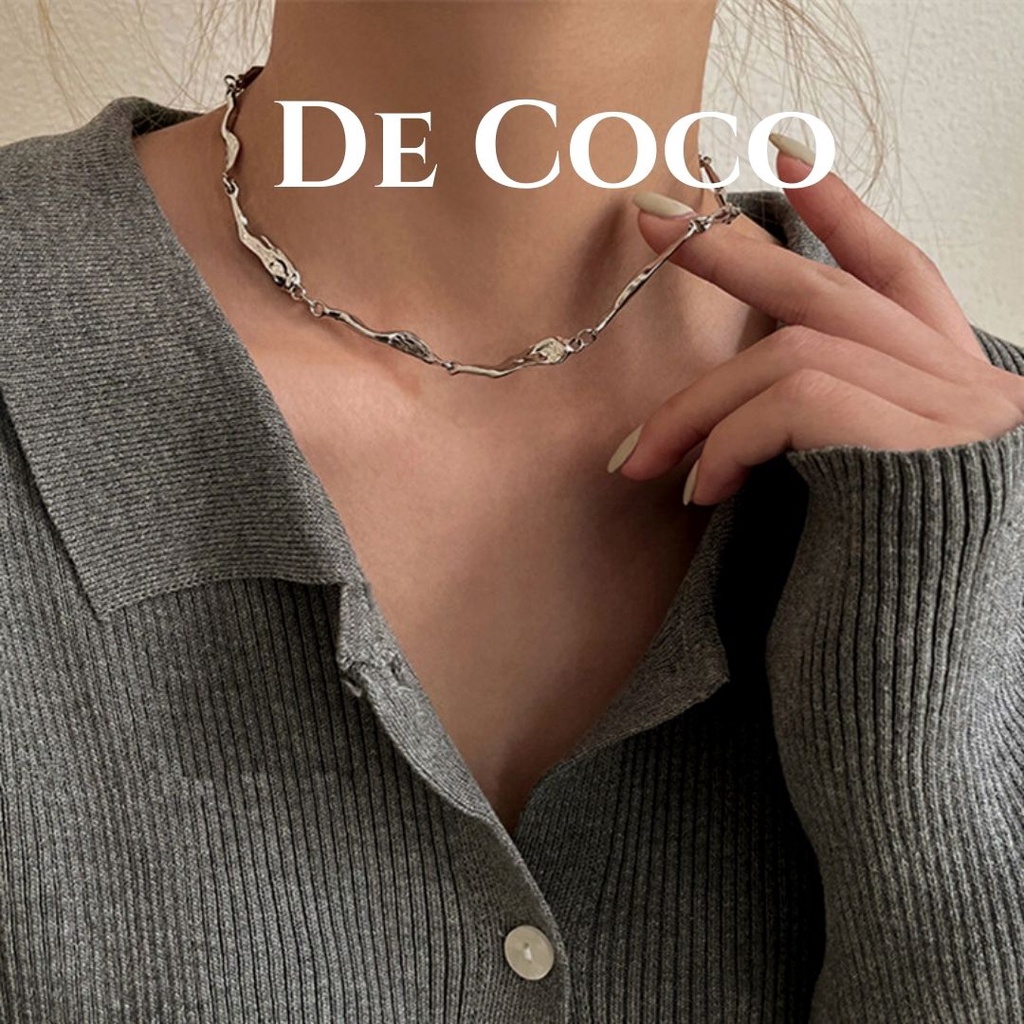 Vòng cổ choker Silver Bar decoco.accessories