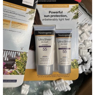 Set 2 Kem Chống Nắng Neutrogena Ultra Sheer SPF 55+