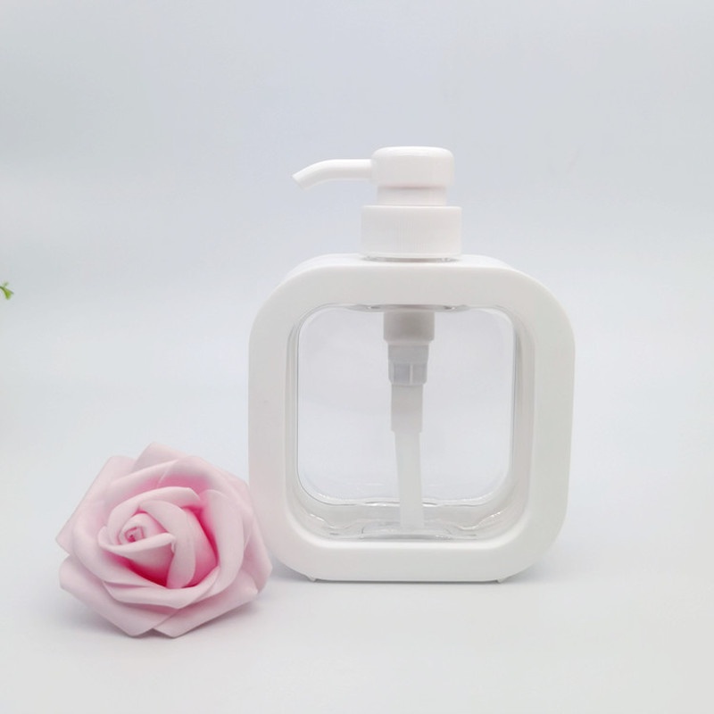 Chai Nhựa Rỗng 500ML Đựng Xà Phòng/Dầu Gội Dạng Nhấn Có Thể Đổ Đầy Đa Năng Cho Nhà Tắm