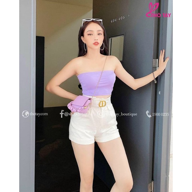 Áo ống thun mịn chất đẹp ôm body