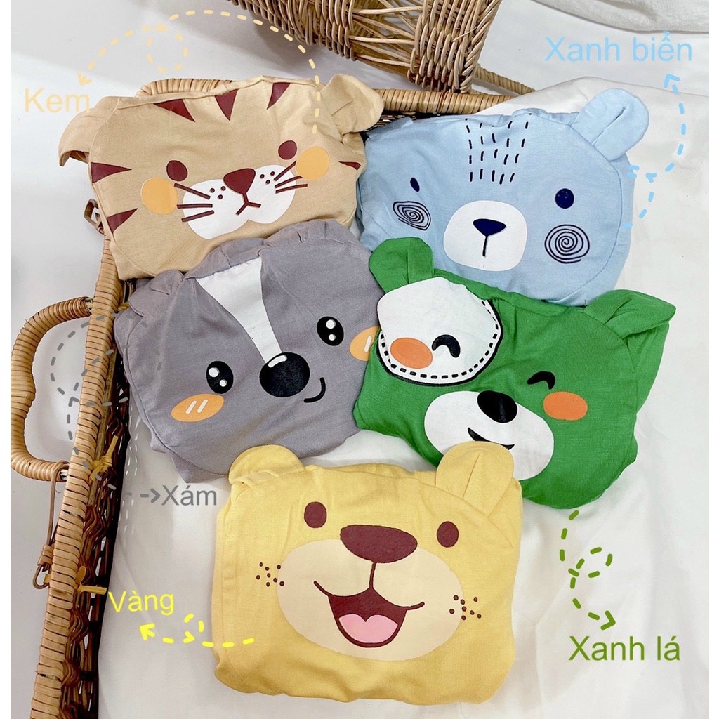 Quần dài thun lạnh mông thú cho bé siêu xinh - Hàng xuất Hàn - MC070