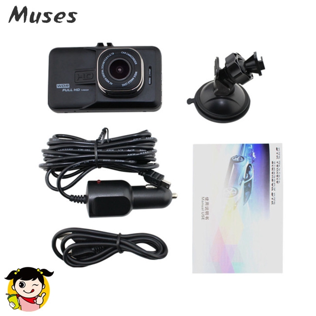 Camera Hành Trình Màn Hình 3.0 Inch Fh06 Full Hd 1080p 140 Dvr