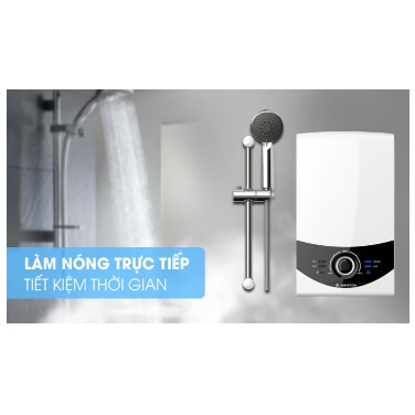 [Tặng dây cấp] Máy Nước Nóng Trực Tiếp không bơm Smart SMC45E SBS VN Chống Giật