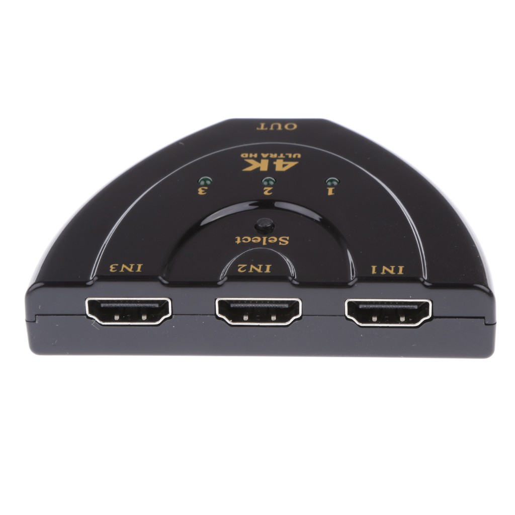 HDMI Switch Splitter 3 In 1 out 3Port Cable Supports 4K x 2K  For HDTV PS3