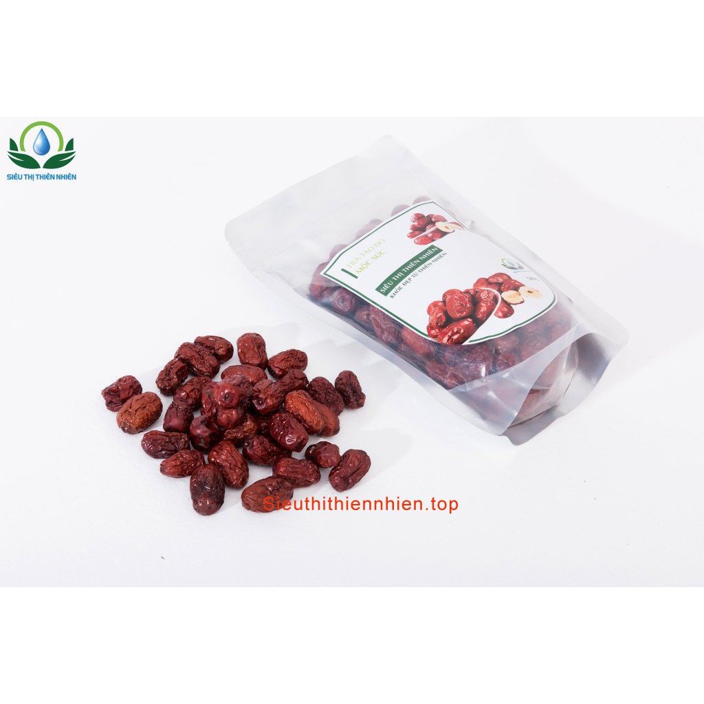 Táo đỏ sấy khô đóng túi zip thương hiệu Mộc Sắc | BigBuy360 - bigbuy360.vn