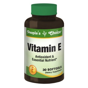 [HÀNG MỸ - DATE 5/2024] People's Choice 100 IU Vitamin E Softgels 30 VIÊN