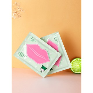 Mặt Nạ Môi CHELICA Chanh Trà Xanh Loại Bỏ Da Chết Làm Hồng Môi Cấp Ẩm Nội Trung
