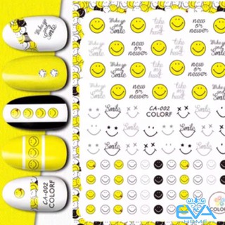 Miếng Dán Móng Tay 3D Nail Sticker Tráng Trí Hoạ Tiết Icon mặt cưới CA002