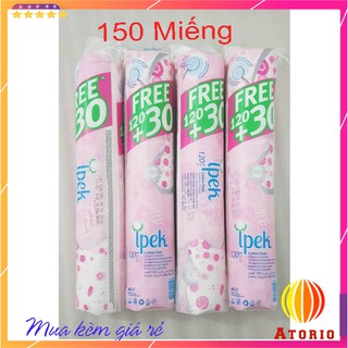 Bông tẩy trang 🥰free ship🥰 tẩy trang ipek thổ nhĩ kỳ 150 miếng