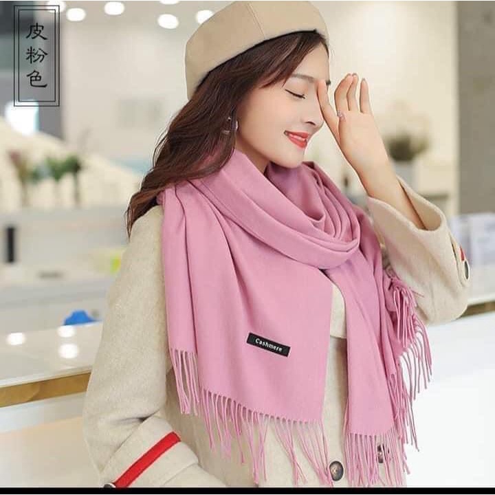 (ảnh thật) khăn len Carme đủ màu ấm mịn