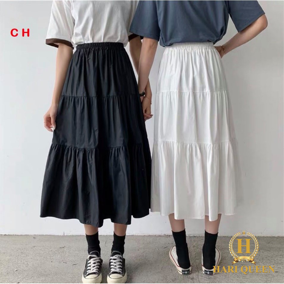 [FREESHIP ĐƠN TỪ 50K] Chân váy thô 3 tầng cá tính