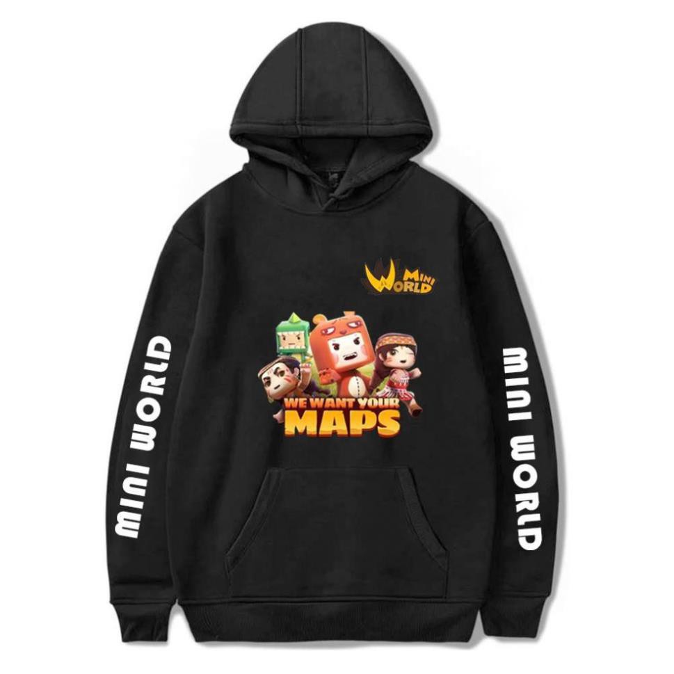 BST áo Hoodie Hero Team - Mini World - MineCraft cực chất - có size trẻ em | BigBuy360 - bigbuy360.vn