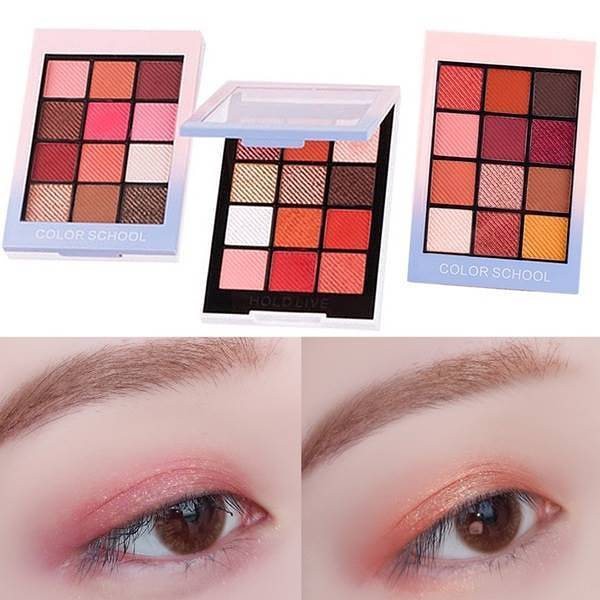 BẢNG PHẤN MẮT 12 Ô COLOR SCHOOL HOLDLIVE COLOR FOCUS CHARM EYESHADOW