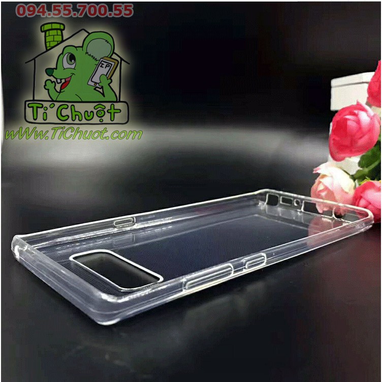 [Loại Tốt-Ảnh Thật] Ốp lưng Samsung Note 8 Silicon Dẻo Trong Suốt