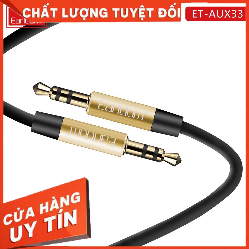 Dây Cáp Âm Thanh Cao Cấp Earldom Jack AUX-33 Kết Nối Chân 3.5 Lấy Âm Thanh Video Audio Lấy Nhạc Ra Loa Tai Nghe