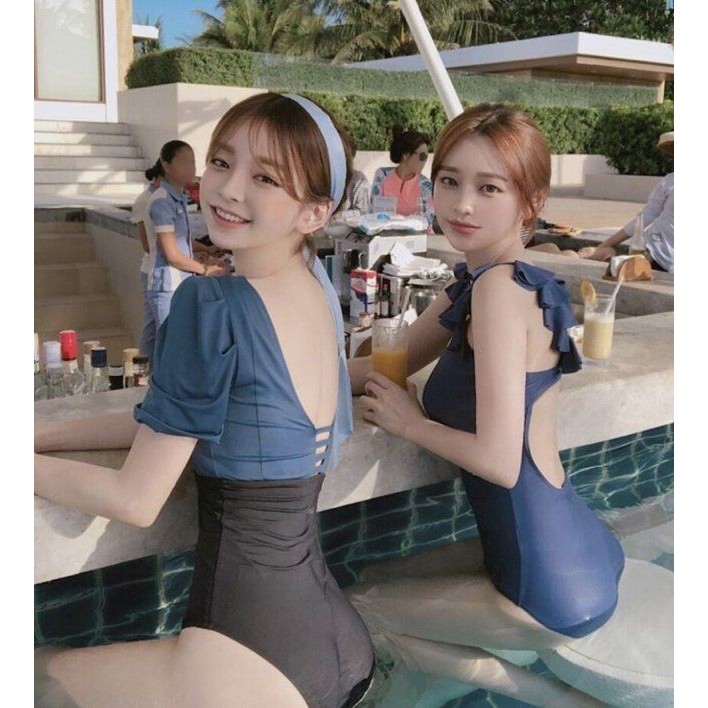 Bộ Đồ Bơi Một Mảnh Kiểu Tam Giác Thời Trang Mùa Xuân Cho Nữ