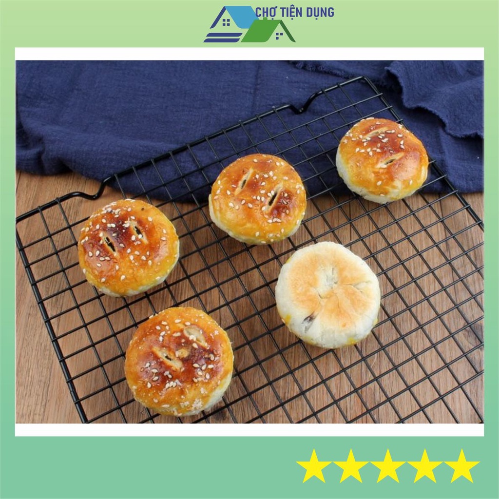 Khay Lưới Rack Ghi Làm Nguội Bánh Nướng Pizza Bánh Mì Dụng Cụ Làm Bánh - GHI2623 - GHI4025