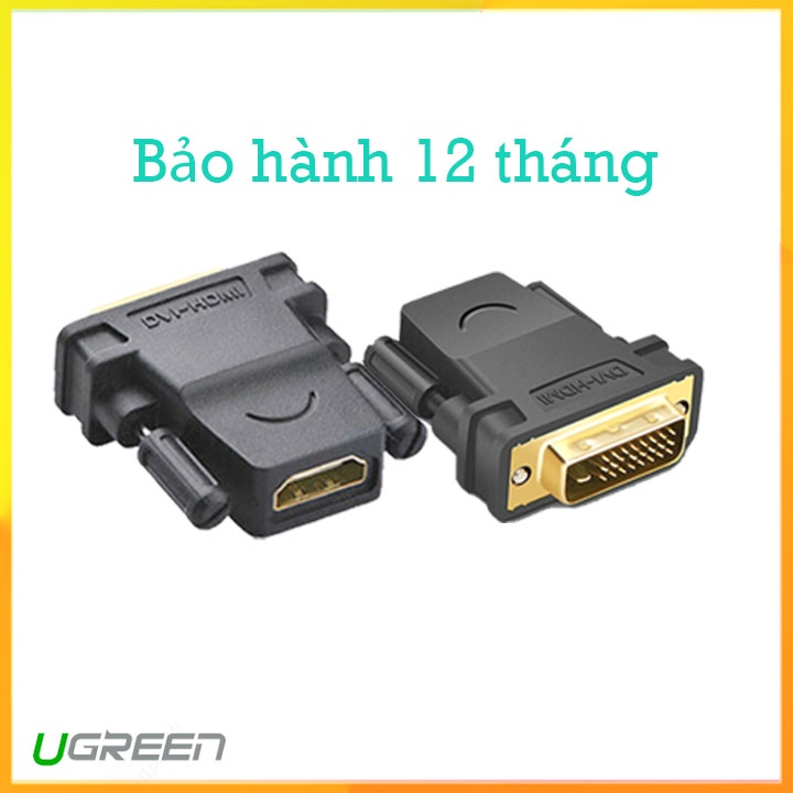 Đầu chuyển đổi DVI 24+1 sang HDMI chính hãng Ugreen