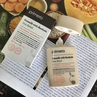 Kem chống nắng PRIMERA SUNMILK WITH REEFSAFE SKIN RELIF SPF 50+/PA++++ 50ML