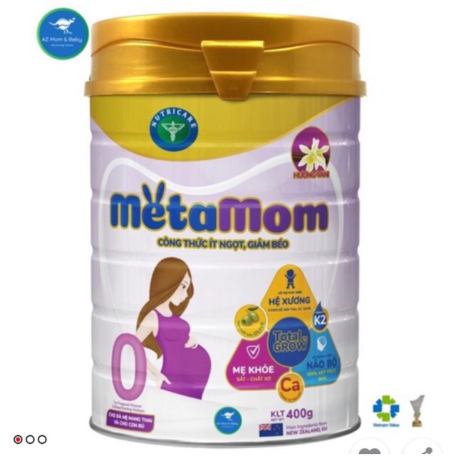 Nutricare Mom 400g và 900g