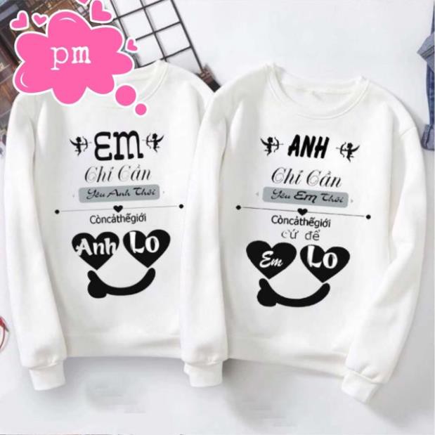 CHUYÊN SỈ Áo đôi anh lo em lo bo tay MT