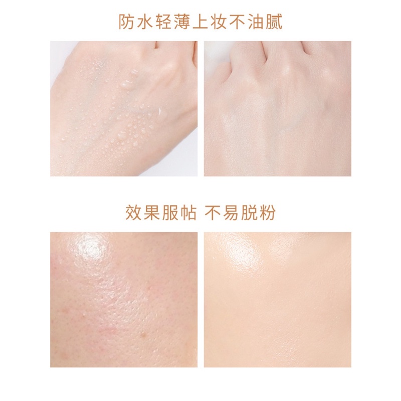 Kem nền Bai Zhentang ba màu cầu vồng làm sáng tông màu da dưỡng ẩm trẻ hóa trang tự nhiên
 | BigBuy360 - bigbuy360.vn