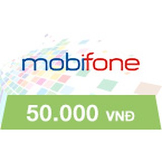 Thẻ cào mobifone mệnh giá 50.000 đồng