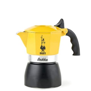 Ấm pha cà phê kiểu Ý Bialetti Brikka cao cấp màu Vàng phiên bản 2022