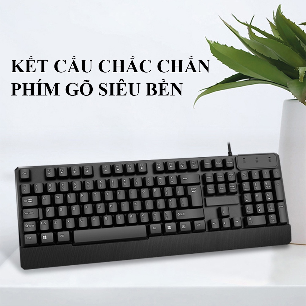Bàn Phím Máy Tính POERMAX BK21 Kết Nối Có Dây