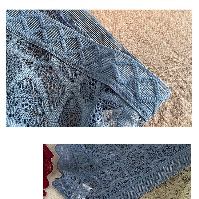 Quần Lót Ren Rỗng Không Đường May Thoải Mái Thoáng Khí Nâng Hông Plus Size Enraa Quyến Rũ Cho Nữ