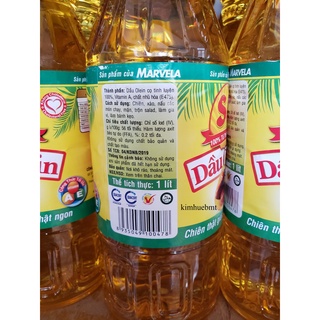 Dầu ăn Olein-MARVELA (chai 1L)