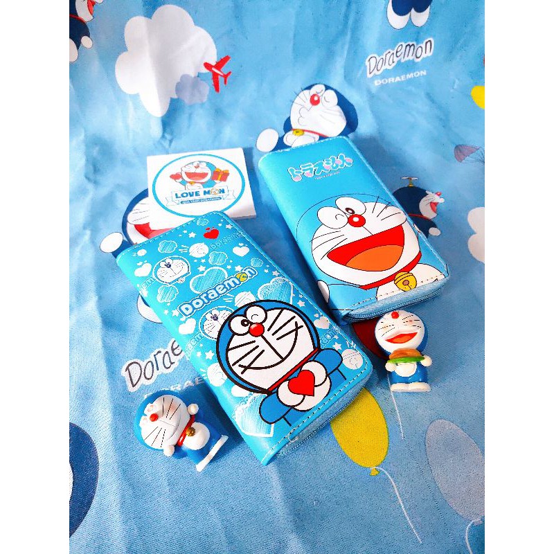 BÓP ĐỰNG TIỀN LOẠI LỚN DORAEMON SIÊU ĐÁNG YÊU