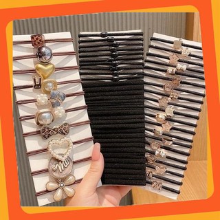 Set 60 dây buộc tóc 💓freeship💓 giảm 10k set 60 dây buộc tóc - cá tính thời trang - chun tóc nữ siêu xinh