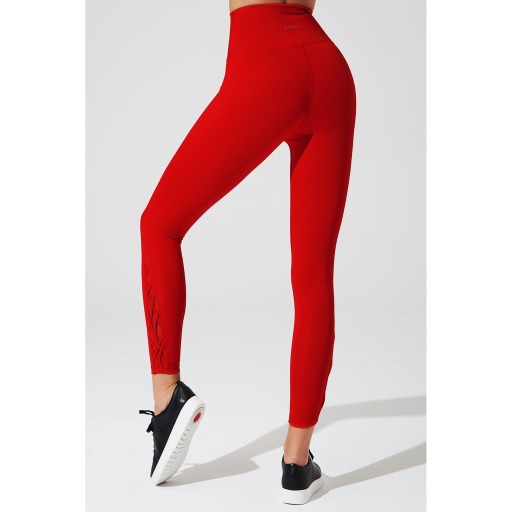 OLABEN Quần tập yoga gym đan dây Sangria Knotted Legging