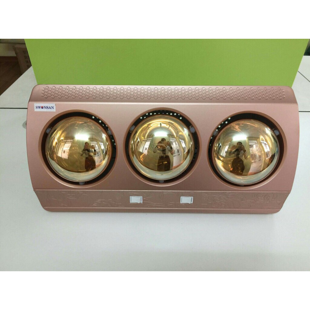 Đèn sưởi nhà tắm cao cấp 2 bóng - 3 bóng