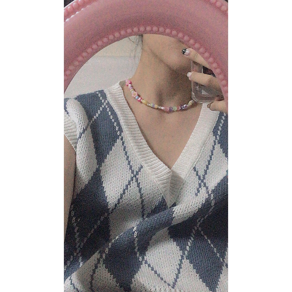 Vòng cổ hạt cườm nhiều màu| Handmade | Beaded necklace