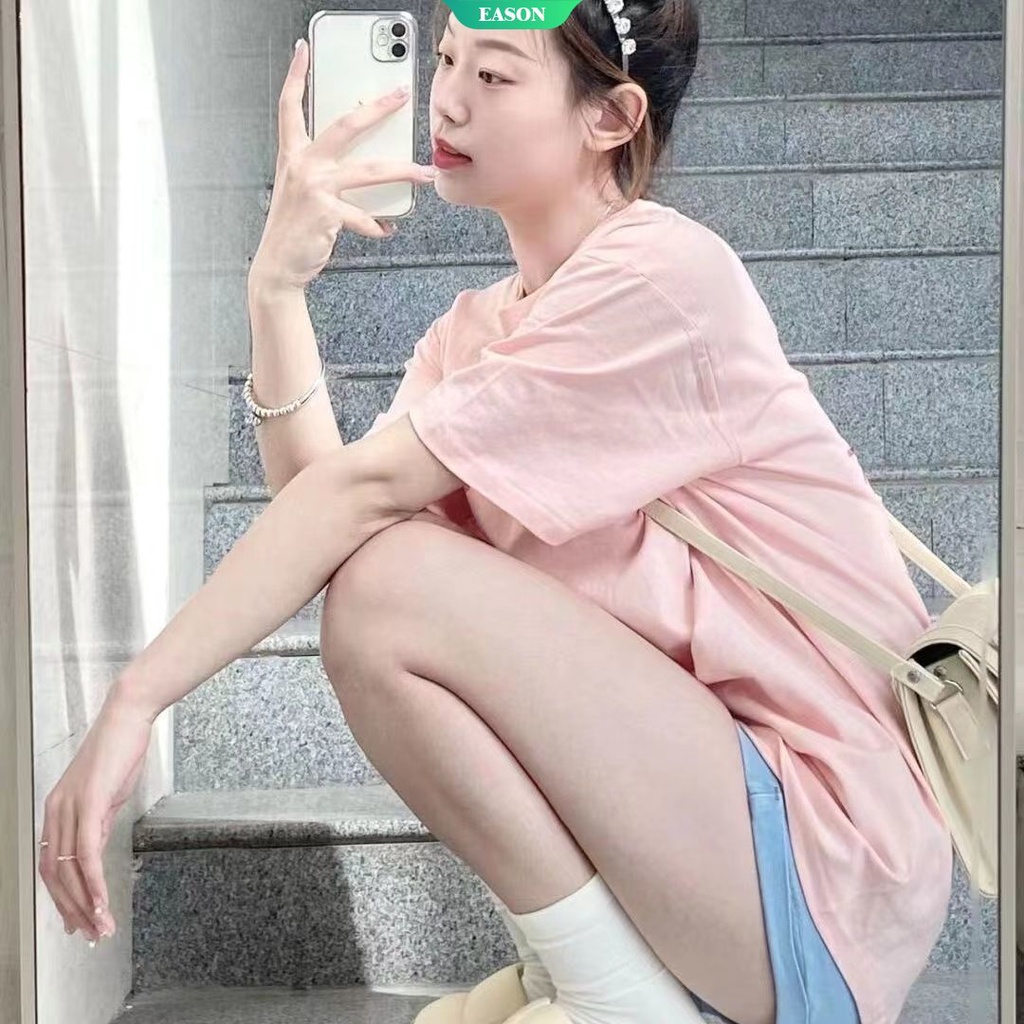 Áo Thun Tay Ngắn 100% cotton In Họa Tiết Hoạt Hình Hello Kitty Dễ Thương Phong Cách Hàn Quốc Cho Nữ