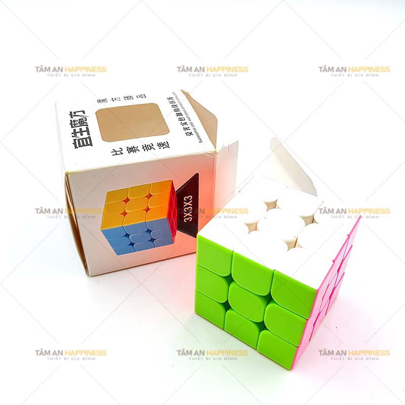 [FreeShip] Rubik 3x3 cao cấp chất liệu ABS an toàn, rubik 3 tầng