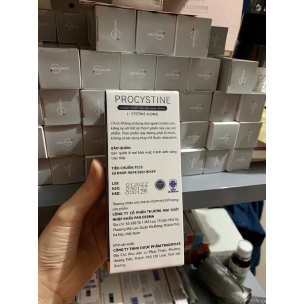 : PROCYSTINE viên uống đẹp da đẹp tóc!
