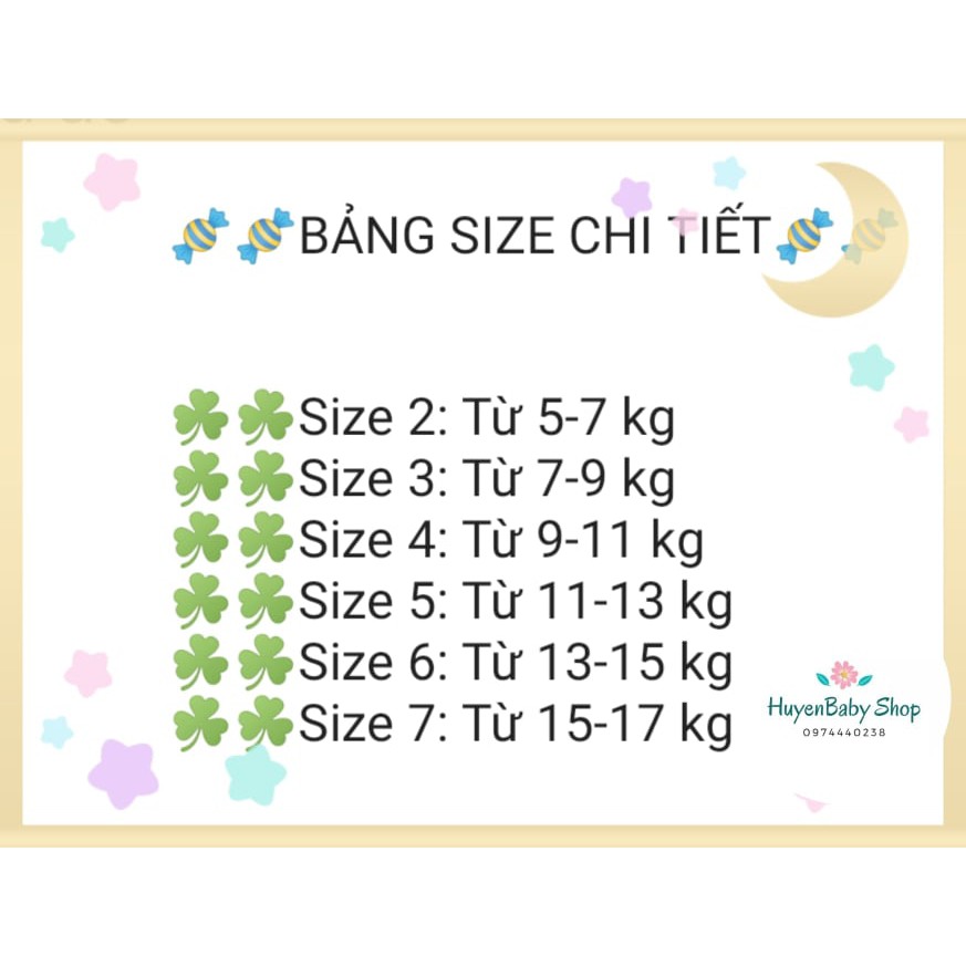 Áo cài vai ngắn tay cotton Bosini cho bé từ 5-17 kg