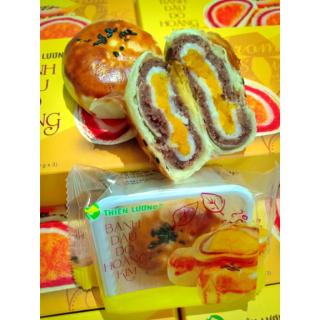 BÁNH ĐẬU ĐỎ TRỨNG MUỐI HOÀNG KIM THIÊN LƯƠNG