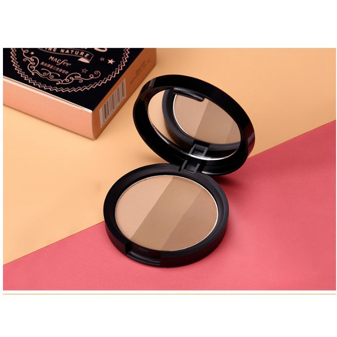 Phấn Tạo Khối 3 Màu [ Free Đổi Trả ] Phấn Tạo Khối 3 Màu Macfee Tricolor Sculpting Powder MAC03 | BigBuy360 - bigbuy360.vn