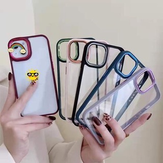 Ốp trong viền màu cho iphone 13 pro max, 12 pro max, 11 pro max chống sốc