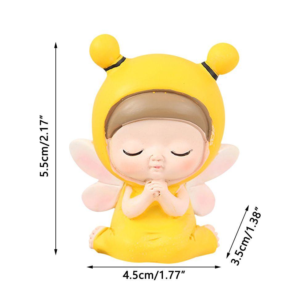 WATTLE Mô Hình Chú Ong Điêu Khắc Dùng Trang Trí Phòng Khách / Văn Phòng