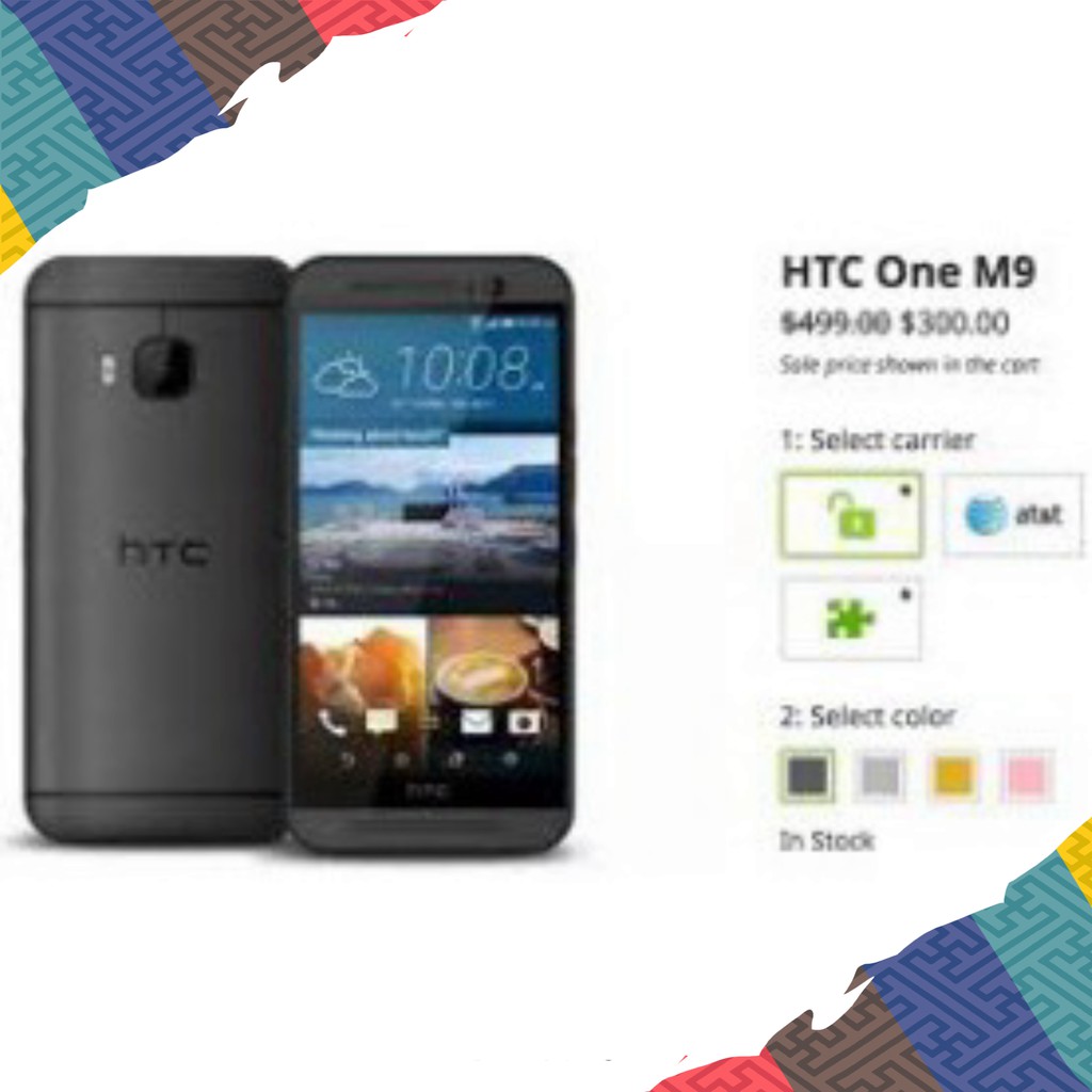 SALE NGHỈ LỄ Điện Thoại HTC One M9 Quốc Tế . Ram 3G/32GB - Nhập Khẩu 100% - FULLBOX SALE NGHỈ LỄ