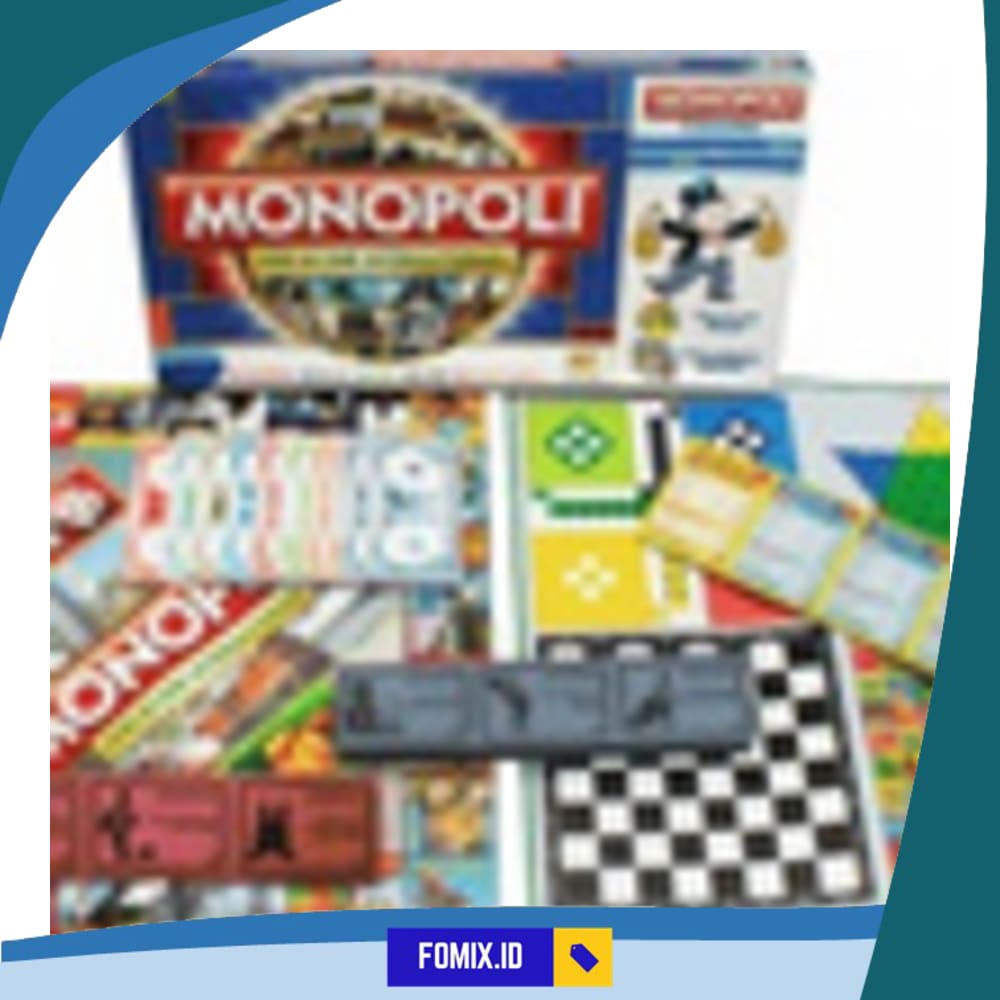 (hàng Mới Về) Phấn Má Hồng Monopoly 5 Trong 1 Tiện Dụng Chất Lượng Cao