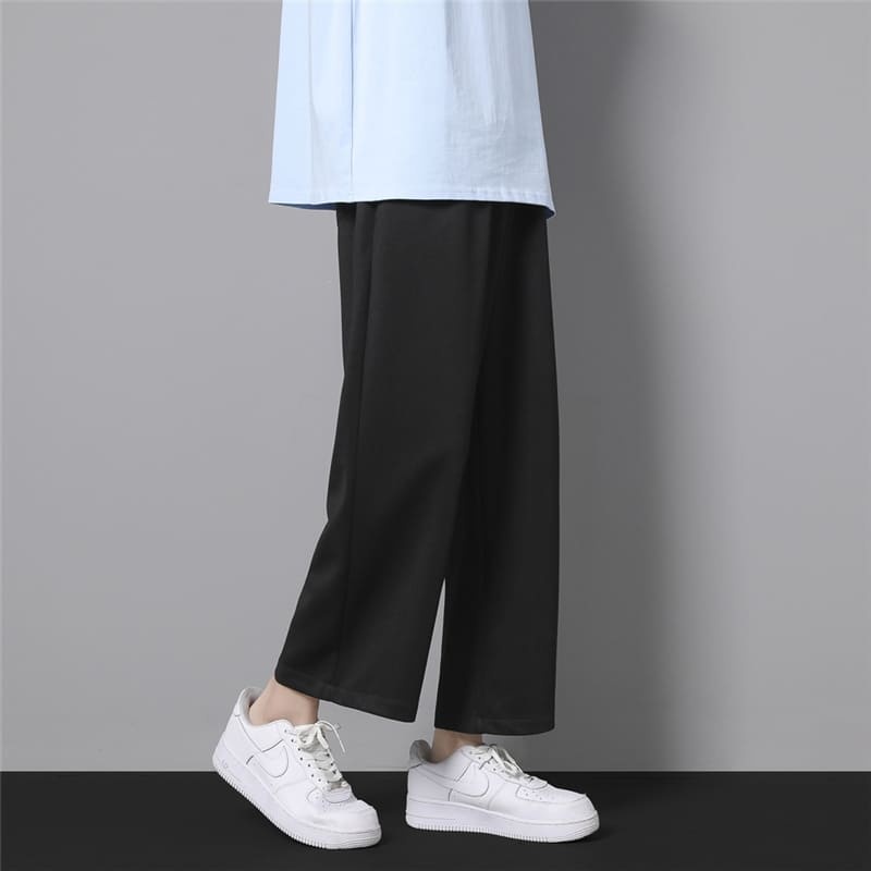 ✌₪Quần Thun dài ống suông nỉ nam nữ Unisex - phong cách hàn quốc