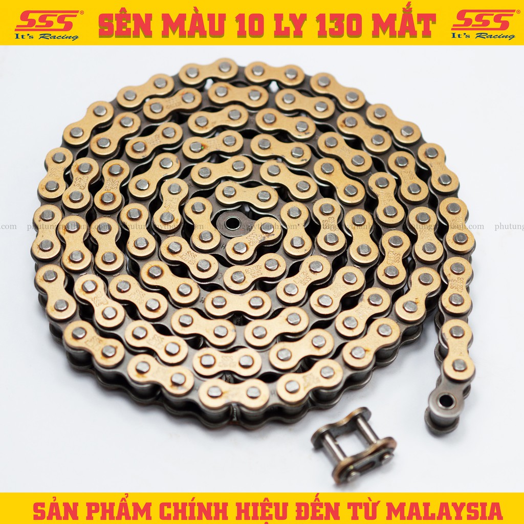 Sên SSS đủ màu 10 ly thương hiệu Malaysia