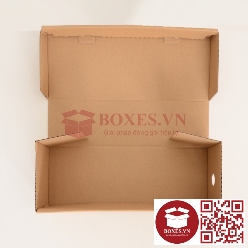 Combo 100 hộp giấy carton đựng giày 30x20x10 cm giá tại xưởng