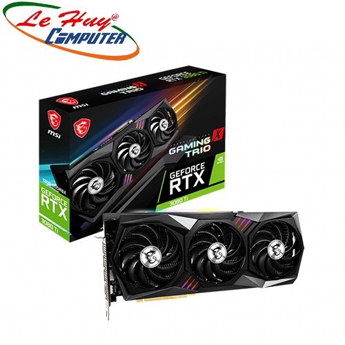 Card Màn Hình - VGA MSI RTX 3080 Ti GAMING X TRIO 12G Chính Hãng